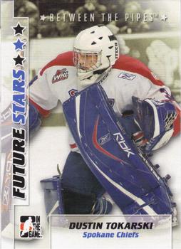 #13 Dustin Tokarski - Spokane Chiefs - 2007-08 In The Game Between the Pipes Hockey