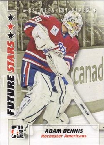 #2 Adam Dennis - Rochester Americans - 2007-08 In The Game Between the Pipes Hockey