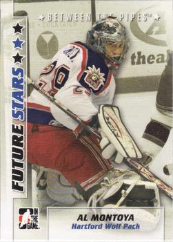 #3 Al Montoya - Hartford Wolf Pack - 2007-08 In The Game Between the Pipes Hockey