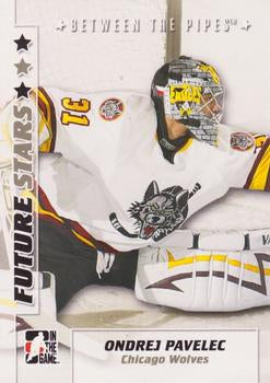 #41 Ondrej Pavelec - Chicago Wolves - 2007-08 In The Game Between the Pipes Hockey