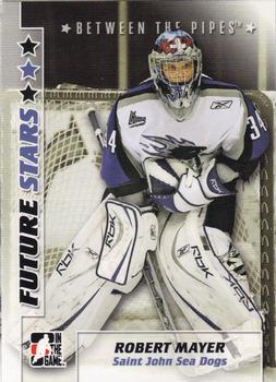 #45 Robert Mayer - Saint John Sea Dogs - 2007-08 In The Game Between the Pipes Hockey