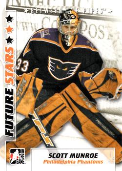 #47 Scott Munroe - Philadelphia Phantoms - 2007-08 In The Game Between the Pipes Hockey