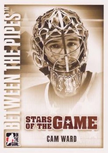 #61 Cam Ward - Carolina Hurricanes - 2007-08 In The Game Between the Pipes Hockey