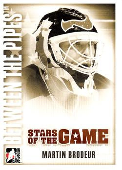 #67 Martin Brodeur - New Jersey Devils - 2007-08 In The Game Between the Pipes Hockey