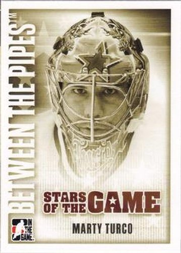 #68 Marty Turco - Dallas Stars - 2007-08 In The Game Between the Pipes Hockey