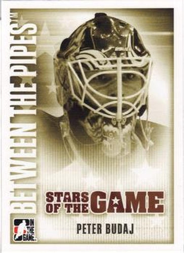 #70 Peter Budaj - Colorado Avalanche - 2007-08 In The Game Between the Pipes Hockey