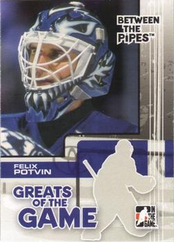 #77 Felix Potvin - Toronto Maple Leafs - 2007-08 In The Game Between the Pipes Hockey