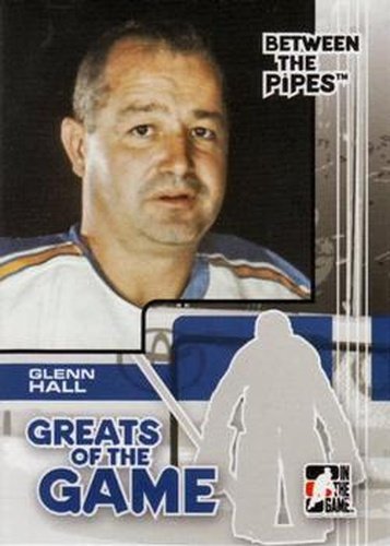 #78 Glenn Hall - St. Louis Blues - 2007-08 In The Game Between the Pipes Hockey
