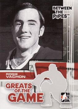 #85 Rogie Vachon - Montreal Canadiens - 2007-08 In The Game Between the Pipes Hockey