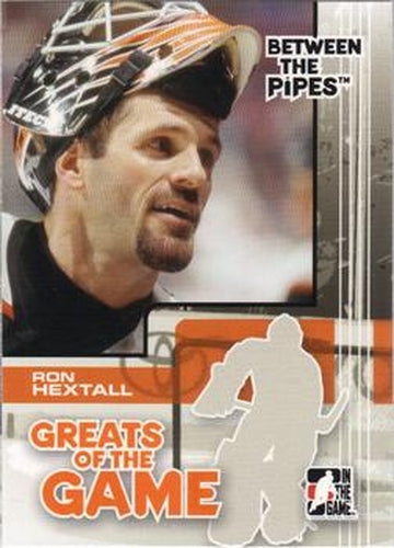#86 Ron Hextall - Philadelphia Flyers - 2007-08 In The Game Between the Pipes Hockey