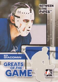 #88 Ed Giacomin - New York Rangers - 2007-08 In The Game Between the Pipes Hockey