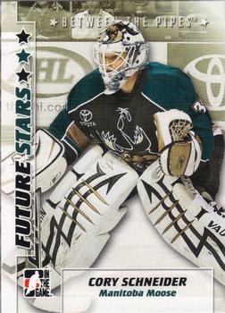 #9 Cory Schneider - Manitoba Moose - 2007-08 In The Game Between the Pipes Hockey