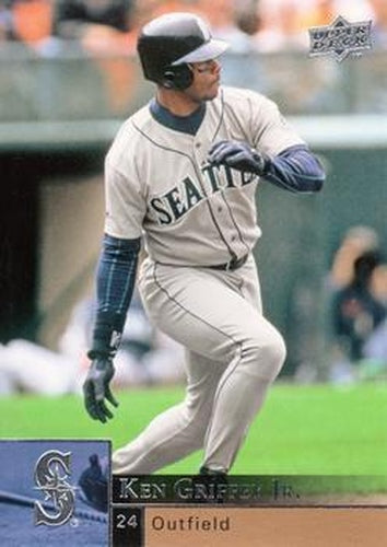 #855k Ken Griffey Jr. - Seattle Mariners - 2009 Upper Deck Baseball