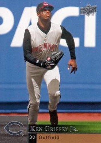 #855m Ken Griffey Jr. - Cincinnati Reds - 2009 Upper Deck Baseball