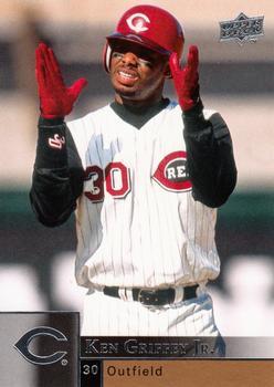 #855n Ken Griffey Jr. - Cincinnati Reds - 2009 Upper Deck Baseball