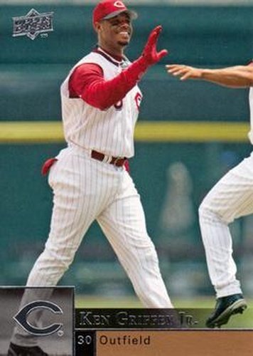 #855q Ken Griffey Jr. - Cincinnati Reds - 2009 Upper Deck Baseball