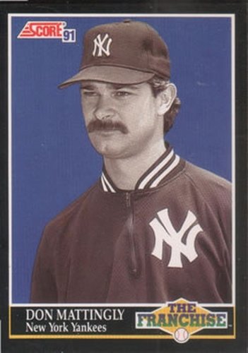 #856 Don Mattingly - New York Yankees - 1991 Score Baseball