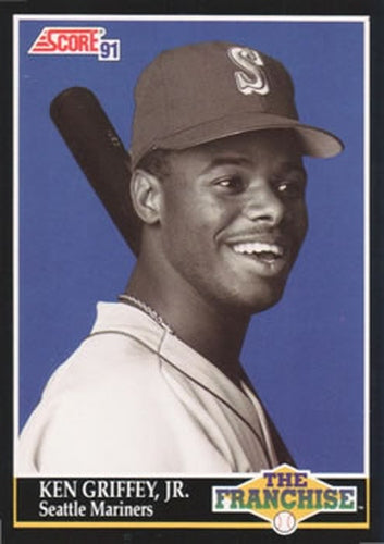 #858 Ken Griffey Jr. - Seattle Mariners - 1991 Score Baseball