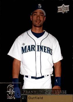 #859 Franklin Gutierrez - Seattle Mariners - 2009 Upper Deck Baseball