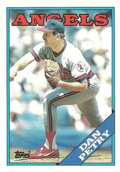 #85T Dan Petry - California Angels - 1988 Topps Traded Baseball