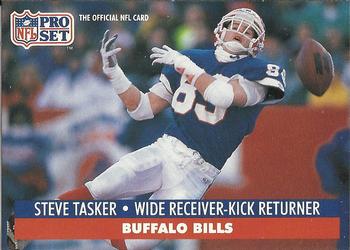 #85 Steve Tasker - Buffalo Bills - 1991 Pro Set Football