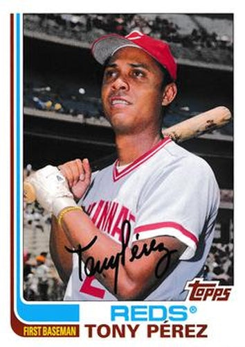 #85 Tony Perez - Cincinnati Reds - 2013 Topps Archives Baseball