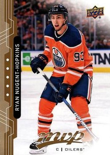 #85 Ryan Nugent-Hopkins - Edmonton Oilers - 2018-19 Upper Deck MVP Hockey