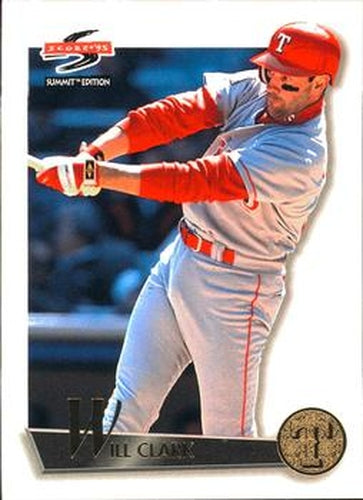 #85 Will Clark - Texas Rangers - 1995 Summit Baseball