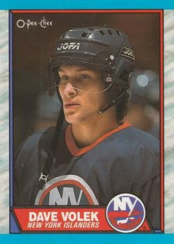 #85 David Volek - New York Islanders - 1989-90 O-Pee-Chee Hockey