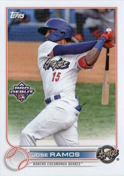 #PD-85 Jose Ramos - Rancho Cucamonga Quakes - 2022 Topps Pro Debut Baseball