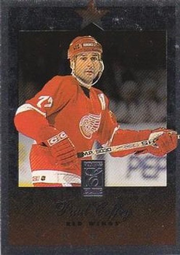 #85 Paul Coffey - Detroit Red Wings - 1995-96 Donruss Elite Hockey