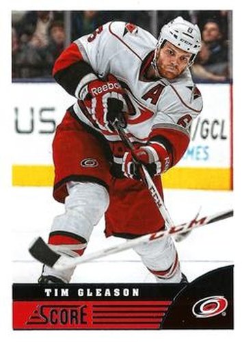 #85 Tim Gleason - Carolina Hurricanes - 2013-14 Score Hockey