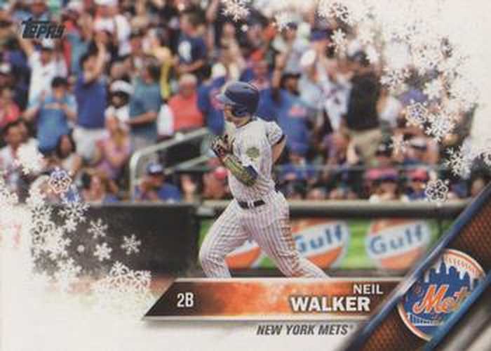 #HMW85 Neil Walker - New York Mets - 2016 Topps Holiday Baseball