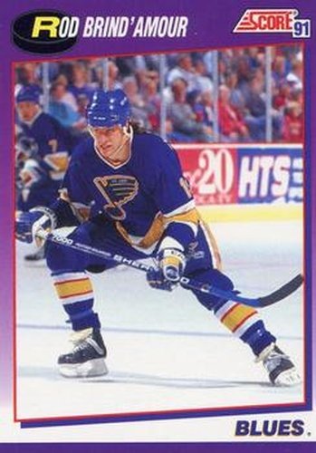 #85 Rod Brind'Amour - St. Louis Blues - 1991-92 Score American Hockey