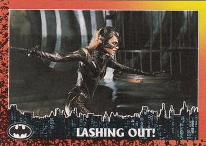 #85 Lashing Out! - 1992 Topps Batman Returns