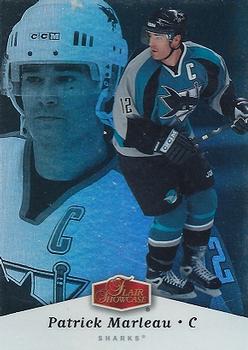 #85 Patrick Marleau - San Jose Sharks - 2006-07 Flair Showcase Hockey