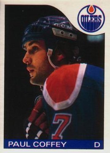 #85 Paul Coffey - Edmonton Oilers - 1985-86 O-Pee-Chee Hockey