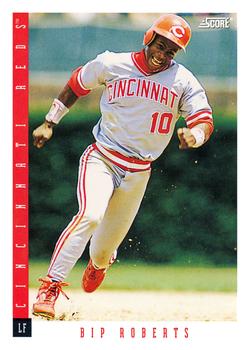 #85 Bip Roberts - Cincinnati Reds - 1993 Score Baseball