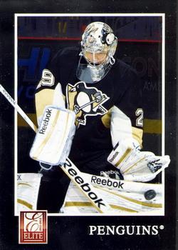 #85 Marc-Andre Fleury - Pittsburgh Penguins - 2011-12 Panini Elite Hockey