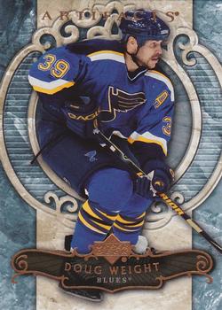 #85 Doug Weight - St. Louis Blues - 2007-08 Upper Deck Artifacts Hockey