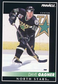 #85 Dave Gagner - Minnesota North Stars - 1992-93 Pinnacle Canadian Hockey