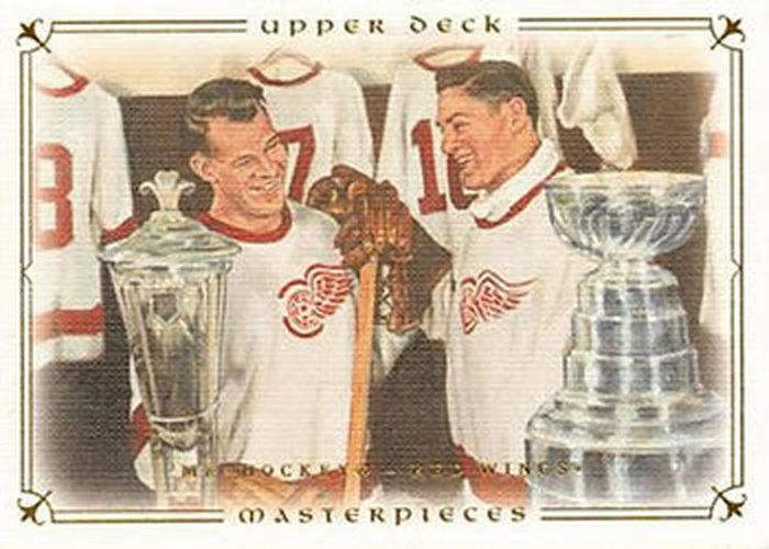 #85 Gordie Howe - Detroit Red Wings - 2008-09 Upper Deck Masterpieces Hockey