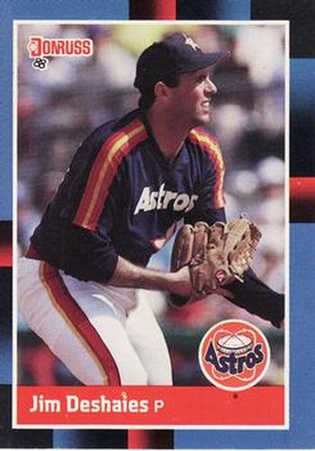 #85 Jim Deshaies - Houston Astros - 1988 Donruss Baseball