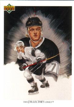 #85 Tomas Sandstrom - Los Angeles Kings - 1991-92 Upper Deck Hockey