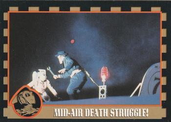 #85 Mid-Air Death Struggle! - 1991 Topps The Rocketeer