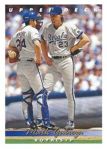 #85 Mark Gubicza - Kansas City Royals - 1993 Upper Deck Baseball