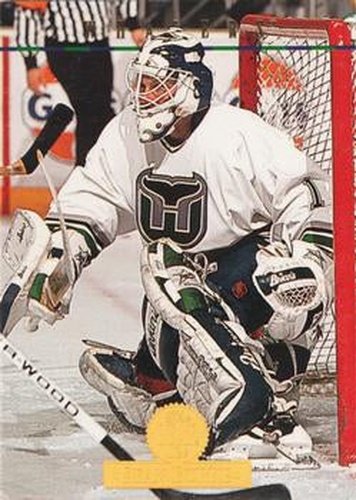 #85 Sean Burke - Hartford Whalers - 1994-95 Leaf Hockey