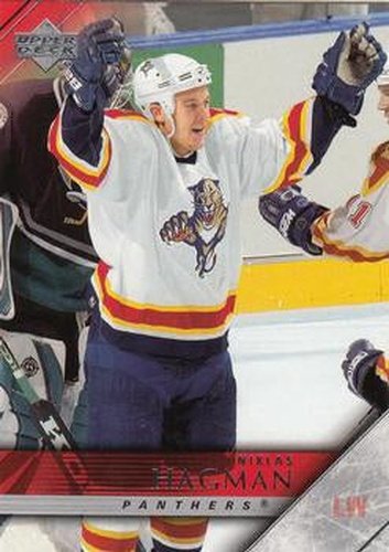 #85 Niklas Hagman - Florida Panthers - 2005-06 Upper Deck Hockey