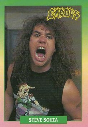 #85 Steve Souza - 1991 Brockum Rock Cards