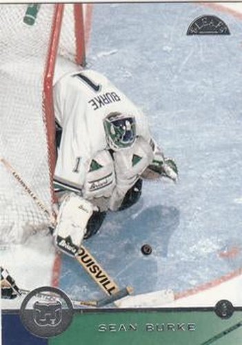 #85 Sean Burke - Hartford Whalers - 1996-97 Leaf Hockey